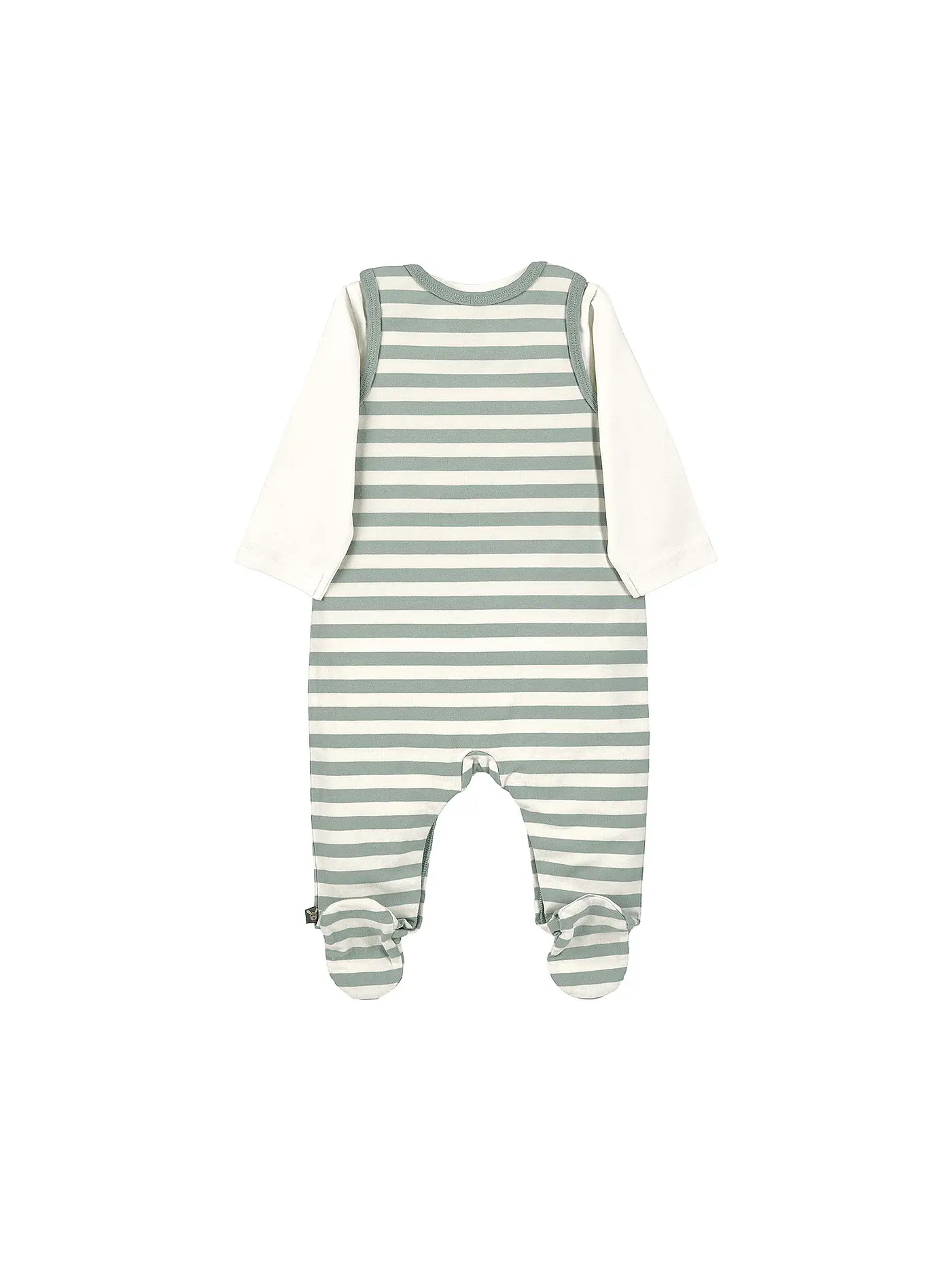 STERNTALER | Baby Strampler | hellgrün